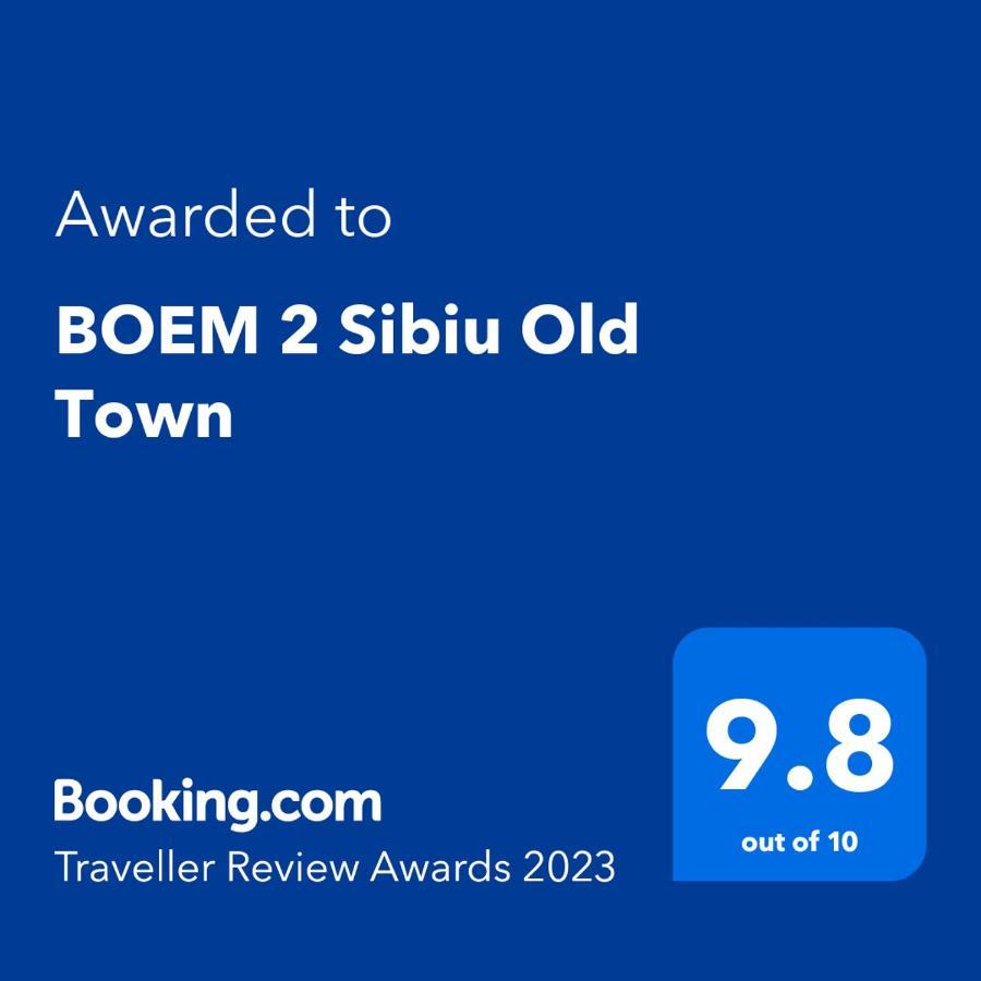 Apartamento Boem 2 Sibiu Old Town Exterior foto